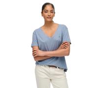 Superdry T-shirt à Manches Courtes Studios Slub Embroidered Vee