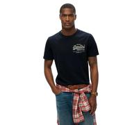 Superdry T-shirt Tokyo Relaxed Fit Bleu Taille L