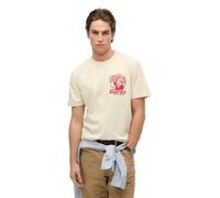 Superdry Trade Tools Loose Short Sleeve T-shirt Beige L Homme