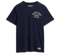 Superdry T-shirt Vintage Athletic Chest manches courtes Bleu Taille M Homme
