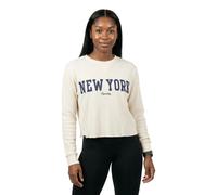 Superdry T-shirt manches longues Ath Essential Graphic Beige L Femme