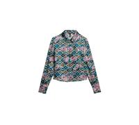 Superdry T-shirt à Manches Longues Sheer Lurex Printed
