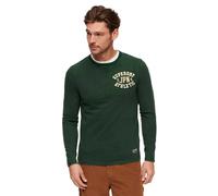 Superdry T-shirt manches longues Vintage Athletic Vert Taille XL