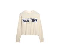 Superdry T-shirt 'Athletic Essential' marine / blanc cassé, Taille L