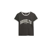 Superdry T-shirt 'Athletic Essentials' anthracite / gris foncé / blanc, Taille M