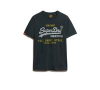 Superdry Vl Heritage Relaxed Short Sleeve T-shirt Bleu 2XL Homme