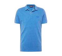 Superdry Vint Destroy Short Sleeve Polo Bleu S Homme