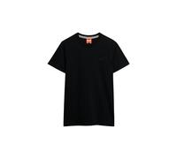 Superdry T- Shirt Brodé Chemise, Noir, Noir, XL Mixte