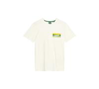 Superdry T-Shirt 'CALI' jaune / vert / blanc cassé, Taille XXL