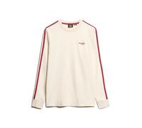 Superdry T-Shirt crème / rouge sang, Taille XXL