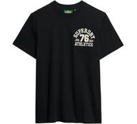 Superdry T-Shirt écru / noir, Taille L
