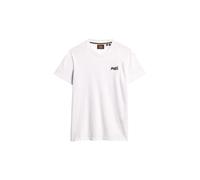 Superdry Essential Contrast EMB Tee T-Shirt, Optic, M Men's