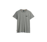 Superdry Essential Logo Embroidered Short Sleeve T-shirt Gris S Homme