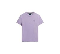Superdry, T.Shirt Essential Logo EMB Tee, M1011245A, Iris Purple Marl, S, Man, Adulto