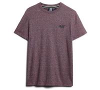 Superdry, T.Shirt Essential Logo EMB Tee, M1011245A, Port Grey Grindle Feeder, M, Man, Adulto