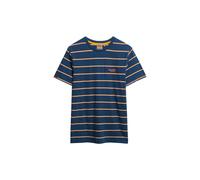 Superdry T-Shirt 'Essentials' marine / orange foncé, Taille S
