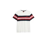 Superdry T-Shirt 'Essentials' marine / rouge foncé / blanc chiné, Taille XXL