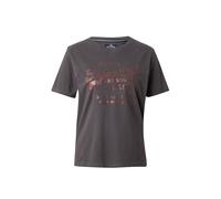 Superdry T-shirt gris foncé / rose ancienne, Taille XS