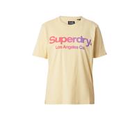 Superdry T-shirt Tonal Rainbow Core pour femme, Jaune vieilli, 36