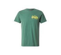 Superdry, T.Shirt VL Embroidered Relaxed Tee, M1012099A, International Pine, S, Man, Adulto