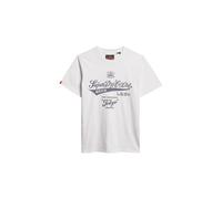 Superdry T-Shirt marine / blanc cassé, Taille XXL