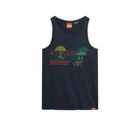 Superdry T-Shirt marine / jaune / vert / rouge, Taille XL