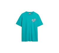Superdry T-shirt narratif décontracté d'extérieur pour homme Herbe bleue XL
