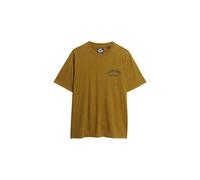 Superdry T-Shirt 'Neo Trad' gris basalte / olive / rouge, Taille L