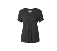 Superdry Studios Slub Emb Vee Short Sleeve T-shirt Noir M Femme