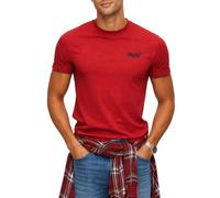 Superdry T-shirt pour homme avec logo Essential Expedition Rouge, Expedition Rouge, L