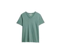 SUPERDRY, T.Shirt RAW Edge Slub V T Shirt, M1012077A, Drius Green, 2XL, Man, Adulto