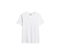 SUPERDRY, T.Shirt RAW Edge Slub V T Shirt, M1012077A, Optic, 2XL, Man, Adulto