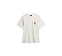 Superdry T-Shirt rouge / blanc cassé, Taille XL