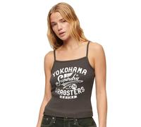 Superdry T-shirt Sans Manches Retro Rocker Graphic Rib