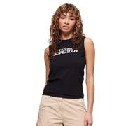 Superdry T-shirt Sans Manches Sport Luxe Graphic Fitted