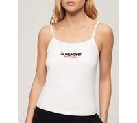 Superdry T-shirt Sans Manches Sportswear Logo Fitted