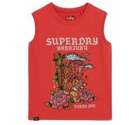 Superdry T-shirt Sans Manches Tattoo Rhinestone