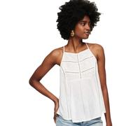 Superdry T-shirt Sans Manches Vintage Lace Yoke