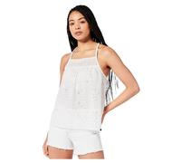 Superdry T-shirt Sans Manches Vintage Woven Lace