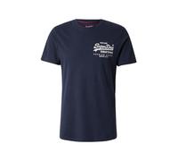 Superdry T-Shirt 'Tokyo' bleu cyan / bleu foncé / jaune / blanc, Taille XXL