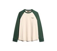 Superdry T-Shirt vert / noir / blanc, Taille S