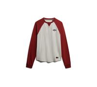 Superdry T-Shirt 'Vintage Athletic' rouge / noir / blanc, Taille XL