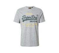 Superdry T-Shirt 'VL Classic' jaune / gris chiné / sapin, Taille S