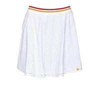 Superdry Teagan Schiffli Skirt Jupe, Blanc (White 04c), M (Taille Fabricant:12) Femme