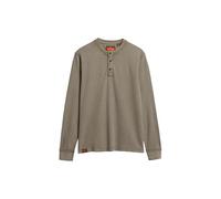 Superdry Tee Shirt Manches Longues Vintage cwj Morel Brown L