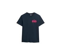 Superdry Tee Shirt VL Embroidered Relaxed 98t Eclipse Navy XXL
