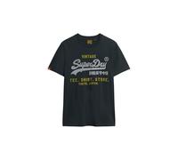Superdry Tee Shirt VL Heritage Relaxed 98t Eclipse Navy XL