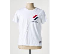 superdry tee-shirts et débardeurs femme de couleur blanc 38
