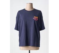 superdry tee-shirts et débardeurs femme de couleur bleu 38