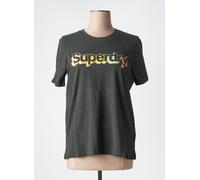 superdry tee-shirts et débardeurs femme de couleur noir 38
